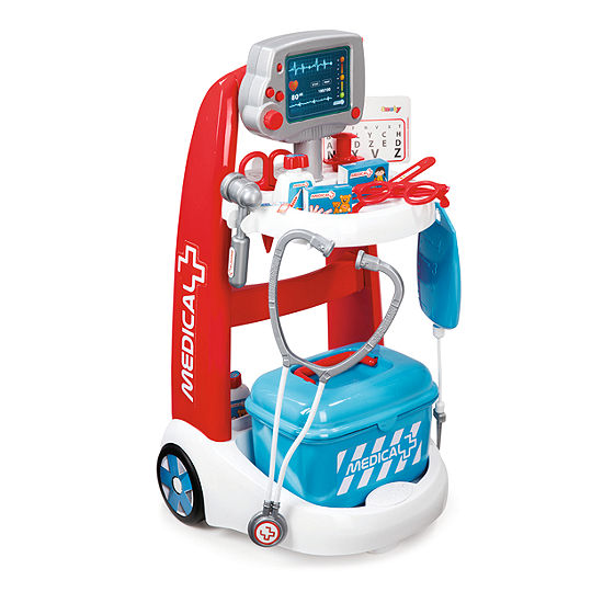 Smoby Toys Doctor Playset Trolley With Accessories And Sounds