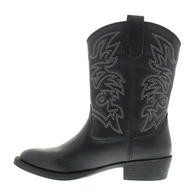 Deer Stags Little & Big Kid Unisex Ranch Block Heel Cowboy Boots
