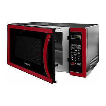 Farberware Classic 1.1 cu. ft. 1000-Watt Microwave - Metallic Red