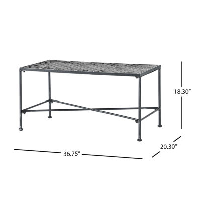 Petra Iron Coffee Table