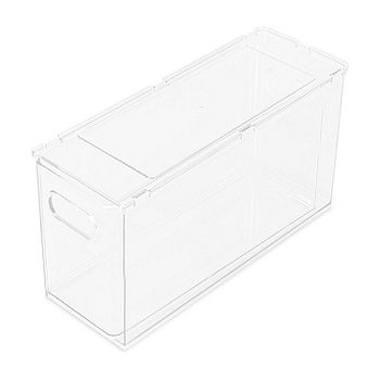 Home Expressions Tall Sliding Single Compartment Storage Bin