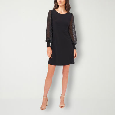 petite long sleeve dresses