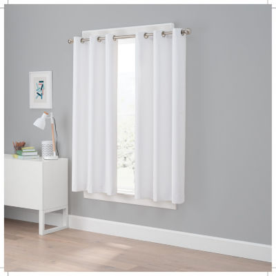 Eclipse Dyer Grommet Top Blackout Set of 2 Curtain Panel