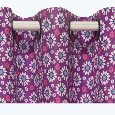 Eclipse Brittany Grommet Top Light-Filtering Single Curtain Panel