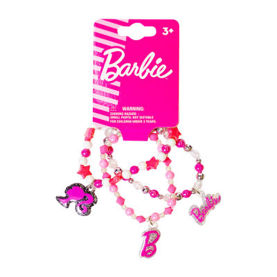 Barbie Heart Pearl Bead Necklace