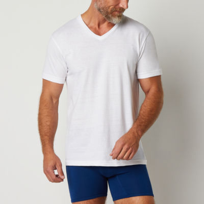 Van Heusen Mens 4-pc. Short Sleeve V Neck T-Shirt