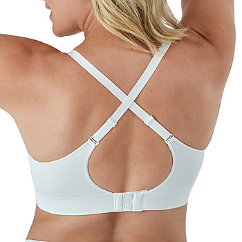 Bali Womens Passion For Comfort Shaping Wirefree Bra, White Combo