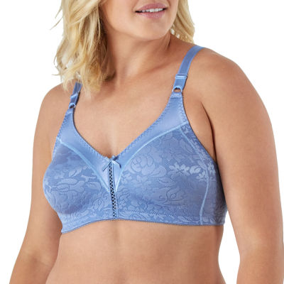 Buy BAILEY SELLS Women's Cotton Padded Full Coverage Reguler Bra with Free  Detachable Transparent Straps (Blue_32C) at