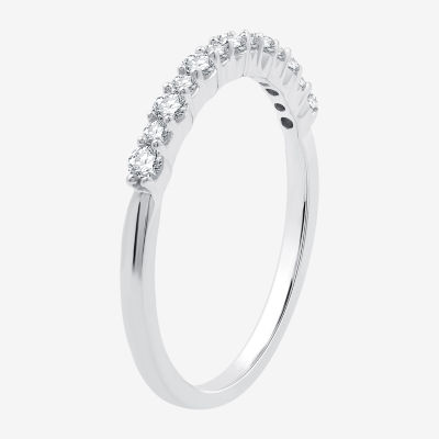 I Said Yes (H-I / I1) Womens 3/4 CT. T.W. Lab Grown White Diamond Sterling Silver Round Bridal Set