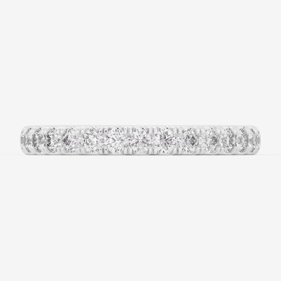 (Si1-Si2/H-I) 2MM 1/2 CT. T.W. Lab Grown White Diamond 14K Gold Round Wedding Band