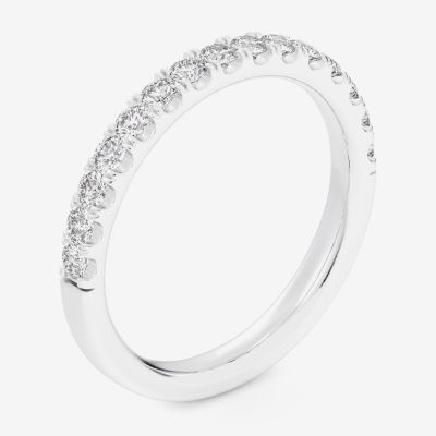(Si1-Si2/H-I) 2MM 1/2 CT. T.W. Lab Grown White Diamond 14K Gold Wedding Band