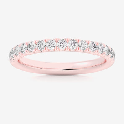 Signature By Modern Bride 2MM  (SI1-SI2 / H-I) 1/2 CT.T.W. Lab-Grown Diamond Wedding Band 10K or 14K Gold