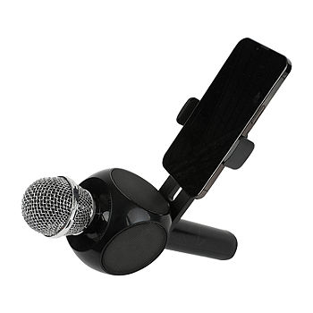Ising Light-Up Bluetooth Karaoke Microphones ISK103-BLK-T18-12, Color:  Black - JCPenney
