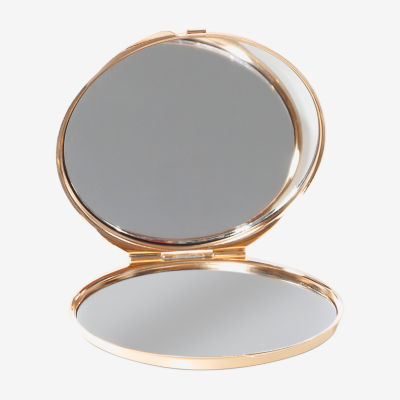 Pink Sky Monogrammed Compact Mirror