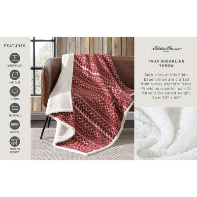 Eddie Bauer Trailhead Reversible Lightweight Throw