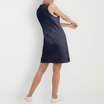 Hanes Sleeveless T-Shirt Dress