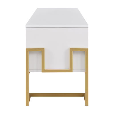 Storage 2-Drawer Console Table