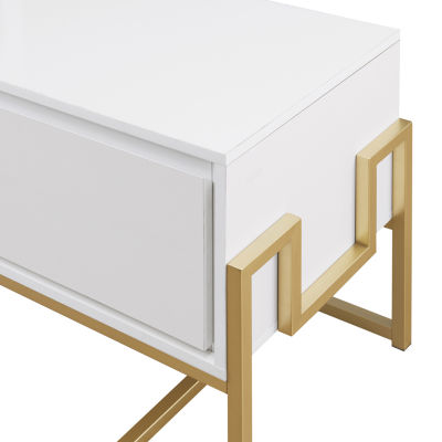 Storage 2-Drawer Console Table