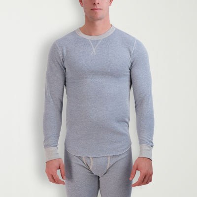 Hanes Raschel Mens Thermal Crew Shirt JCPenney