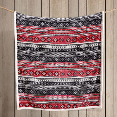Eddie Bauer Classic Fair Isle Washable Lightweight Throw
