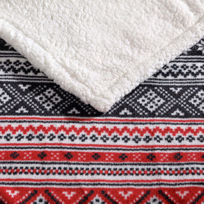 Eddie Bauer Classic Fair Isle Lightweight Throw