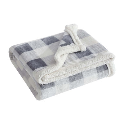 Eddie Bauer Mountain Plaid Washable Lightweight Throw