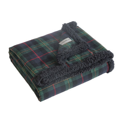 Eddie Bauer Mountain Pine Tartan Lightweight Throw