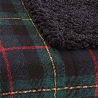 Eddie Bauer Mountain Pine Tartan Lightweight Throw