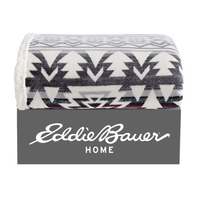 Eddie Bauer Clyde Hill Stripe Lightweight Throw