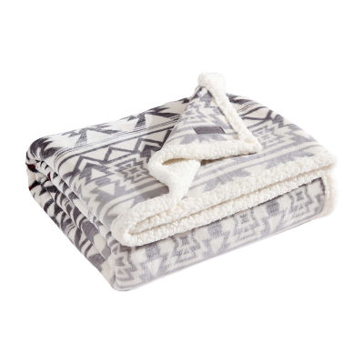 Eddie Bauer Clyde Hill Stripe Washable Lightweight Throw