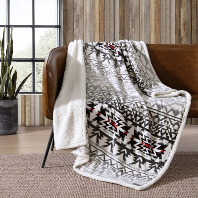 Eddie Bauer Clyde Hill Stripe Washable Lightweight Throw