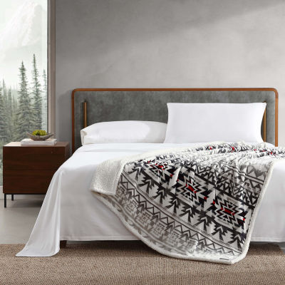 Eddie Bauer Clyde Hill Stripe Washable Lightweight Throw