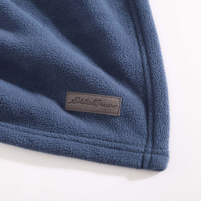 Eddie Bauer Reversible Solid Lightweight Throw