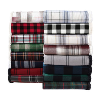 Eddie Bauer Union Bay Plaid Lightweight Throw