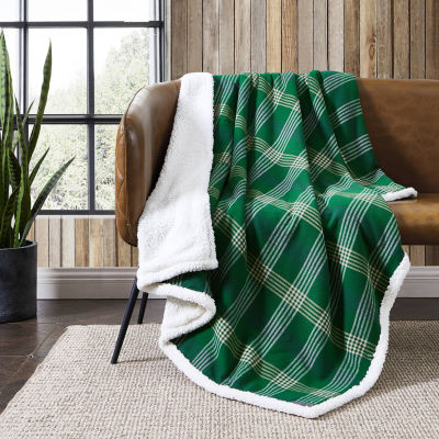 Eddie Bauer Union Bay Plaid Lightweight Throw