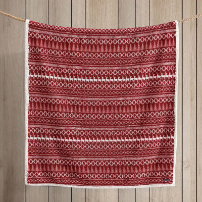 Eddie Bauer Alpine Fair Isle Lightweight Throw