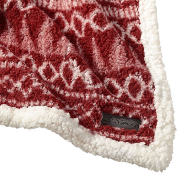 Eddie Bauer Alpine Fair Isle Lightweight Throw