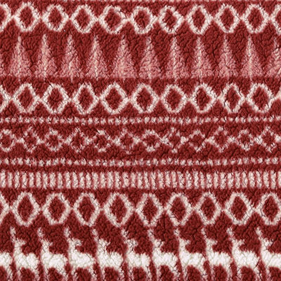 Eddie Bauer Alpine Fair Isle Lightweight Throw