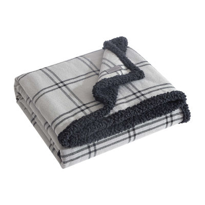 Eddie Bauer Kettle Falls Plaid Washable Lightweight Throw