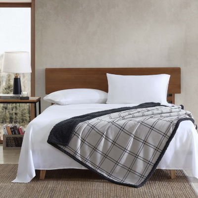 Eddie Bauer Kettle Falls Plaid Lightweight Throw