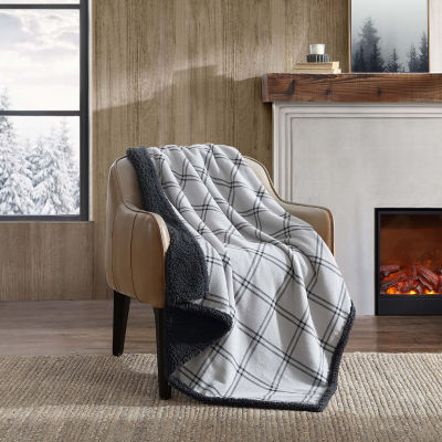 Eddie Bauer Kettle Falls Plaid Lightweight Throw