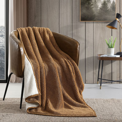 Eddie Bauer Bi Colored Lightweight Throw