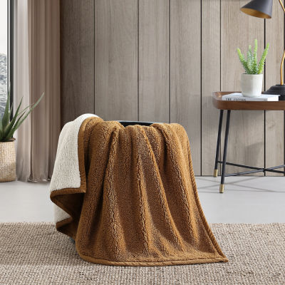 Eddie Bauer Bi Colored Lightweight Throw