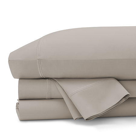 Fieldcrest Luxury 500 Thread Count Egyptian Cotton Sheet Set, One Size, Beige