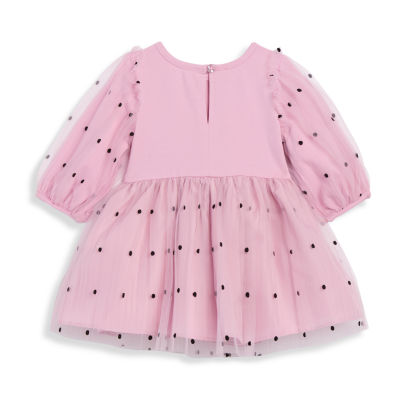 Mia & Mimi Baby Girls 2-pc. 3/4 Sleeve A-Line Dress