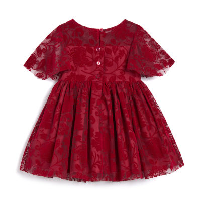 Mia & Mimi Baby Girls 2-pc. Short Sleeve A-Line Dress