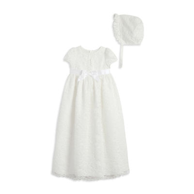 Mia & Mimi Baby Girls 2-pc. Short Sleeve Puffed A-Line Dress