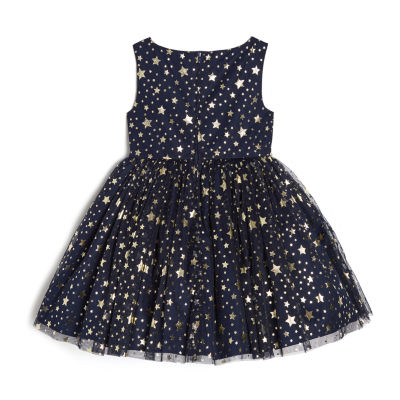 Mia & Mimi Toddler Girls Sleeveless Tutu Dress