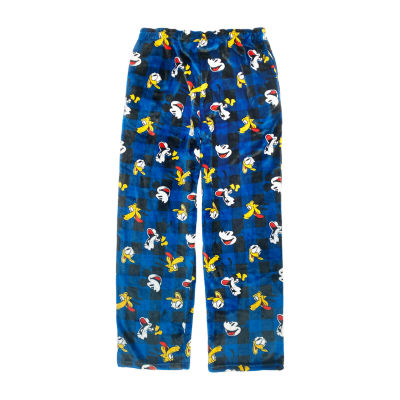 Disney Mjc Mickey and Friends Mens Fleece Pajama Pants