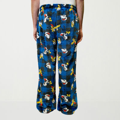 Disney Mjc Mickey and Friends Mens Fleece Pajama Pants